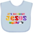 thumbnail image 3 of Inktastic Jelly Bean Jesus Boys or Girls Baby Bib, 3 of 4