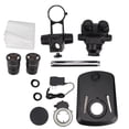 thumbnail image 1 of Kit de microscopio estereoscópico ligero, microscopio estereoscópico binocular negro Kit de microscopio estereoscópico ligero Microscopio estereoscópico binocular de respuesta rápida, 1 of 9
