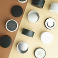 thumbnail image 3 of Hearth & Harbor Tin Candle Jars for Making Candles -&nbsp; 8 Oz, 12 PCs DIY Candle Containers with Lids - Metal Candle Jars - Bulk Tins Storage for Candle - Solid - Black and White, 3 of 7