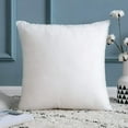 thumbnail image 4 of ACCENTHOME Pack of 2 pc Hypoallergenic Square Form Decorative Throw Pillow Inserts Couch Sham Cushion Stuffer - 18 x 18 inches, 4 of 9