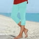 thumbnail image 1 of MKLEKYY Vestido deportivo para mujer, pantalones casuales con ribete de encaje, capris para el hogar, ocio, primavera y verano, pantalones cómodos y elegantes., 1 of 4