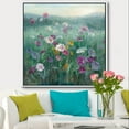 thumbnail image 3 of Champ de Fleurs - Toile Encadrée de Ferme Florale, 3 of 3