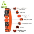thumbnail image 4 of Doco Signature Nylon Collar-Safety Orange, 4 of 7