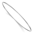 thumbnail image 6 of Auriga Fine Jewelry 14K White Gold Polished 1.5mm Slip-On Bangle for Women, 6 of 6