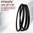 thumbnail image 3 of 1/2" X 78" PREMIUM BELT 131264 FITS CRAFTSMAN, 3 of 6