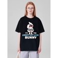thumbnail image 1 of I'm The Lady Bunny Matching Family Easter Party T-Shirt, 1 of 6