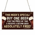 thumbnail image 1 of Cqxid Hangs Under $5 Bar Sign Hanging Wall Art Decorative Funny Inappropriate Sign Home Decor, 1 of 6
