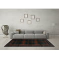 thumbnail image 3 of Ahgly Company Indoor Square Persian Light Blue Traditional Area Rugs, 7' Square, 3 of 4