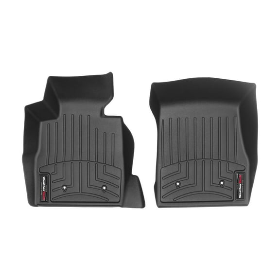 WeatherTech Custom Fit FloorLiners compatible with 2003-2008 BMW Z4 - 1st Row (Driver & Passenger), Black