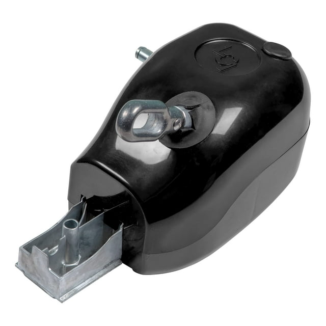 Lippert Components-300031 Solera Conjunto De Cabezal De Transmisión De Toldo Estilo Manivela Manual, Negro