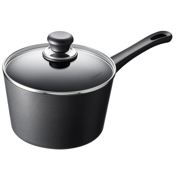 Scanpan Classic Induction Saucepan, 3.25 Qt, Black