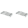 thumbnail image 1 of 2X Motorcycle Engine Radiator Guard Grille Cover for Cb400 Cb400Sf Cb400 Vtec 1992-2010 Motorcycle Accessories,2 x Motorcycle Radiator,Silver, 1 of 5