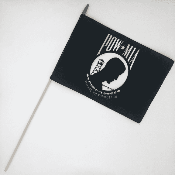 POW MIA Flag 12" x 18" (12PK)