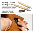 thumbnail image 2 of Obsidian Crafting FlintKnapping Tool,Stone Age Toolkit, FlintNapping Tools for Pros and Beginners FlintKnapping Tools C, 2 of 5
