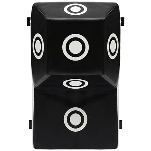 Boxing Training Punching Target, Heavy-Duty Steel MMA, Wall Mount, Space-Saving, Black and White$$Sport & Recreation Other