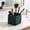 Army Green, variant on Ceramic Cheese Jar, Decorative Desktop Organizer, Multi-purpose Pen Holder & Makeup Storage, Stylish High-Appearance Container for Home Office Vanity
