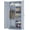 Cement Grey-Large, variant on SUNCROWN Metal Wardrobe Closet with Lock, Clothing Locker, 72" H Storage Cabinets for Home Office, School, Employee, Gym, Government, Broom (Black)