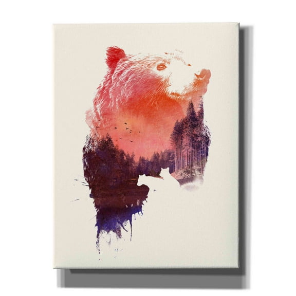 Epic Graffiti 'Love Forever' by Robert Farkas, Canvas Wall Art, 26"x34"