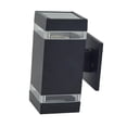 thumbnail image 4 of Luz de pared al aire libre Cola doble cabezal impermeable, 4 of 8