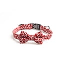 thumbnail image 3 of Venta caliente pajarita para mascotas lindo material de tela pastoral japonesa pajarita floral hebilla semimetálica conjunto de correa collar para perros mascotas, 3 of 4