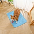 thumbnail image 6 of Summer Dog Cooling Mat & Sleeping Pad, Pet Summer Pads Cat Ice Silk Self Bed Sleeping Washable & Portable Cushion Home or Outdoor for Kennel/Sofa/Bed/Floor/Car Seats Small Medium Large Dogs Cats, 6 of 7