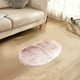 thumbnail image 1 of Xihbxyly Ofertas de hoy Alfombras de oveja sintética súper suaves para piso del dormitorio, alfombras sintéticas, alfombras para la mesita de noche, 1 of 2