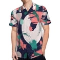 thumbnail image 4 of High Quality Hawaiian Shirts for Men Short Sleeve Aloha Beach Shirt Floral Summer Casual Button Down Shirts Blouses 82Q3MJ, 4 of 7