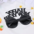 thumbnail image 2 of IFANLANDOR New Year Prop Black Novelty Eyewear 2Pcs for Festivals and Carnivals, 2 of 5