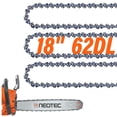 thumbnail image 1 of Cadena para motosierra NEO-TEC, 18 pulgadas, 3/8 pulgadas, paso LP, 0,50 pulgadas, calibre 62DL, 1 of 7
