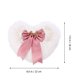 thumbnail image 2 of KAKOWELY 1Pc White Plush Heart Shape Bag with Chain Versatile Shoulder Bag for, 2 of 7