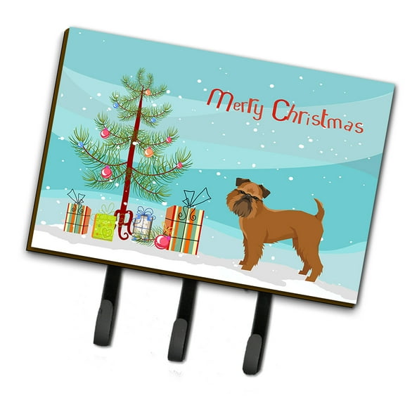 Brussels Griffon Christmas Tree Leash or Key Holder