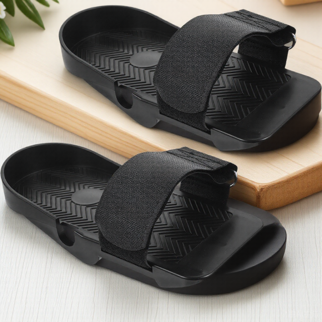 HEATSHAKING Improve Cardiovascular Health Rowing Machine Pedals Black Plastic 1 Pair