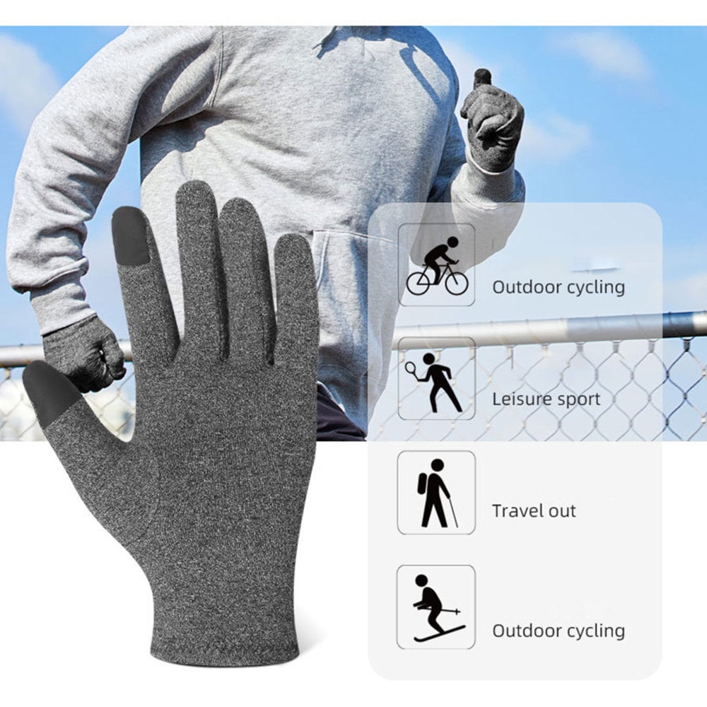 Arthritis Compression Gloves Full Fingers Tick Upgraded Touch Screen
