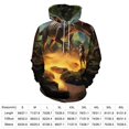 thumbnail image 2 of Dinosaur 3D Pattern Men's Women New Sweatshirt Hoodie Men's Plus Size Sweatshirt Hooded Sweatshirt 3d Printed Street Men's Cloth, 2 of 6
