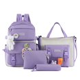 thumbnail image 1 of Campus schoolbag four-piece set primary school student backpack multi-piece set, 1 of 6