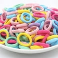 thumbnail image 7 of Elastic Baby Hair Ties,Colored Rubber Bands,No Crease Elastic Hair Ties,Seamless Ponytail Holder,No Damage,for Girls Boys Toddlers Kids and Children (300Pack), 7 of 7
