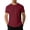 Brick Red, variant on White T Shirts for Men Classic Breathable Crew Neck Holiday Pullover Tees Workout Gym Shirts, Short Sleeve Active Running Athletic Tee Tops,XXXL