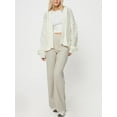 thumbnail image 3 of Opperiaya Cardigan Tricoté pour Femmes Automne Hiver Manches Longues Ouvert devant S-L, 3 of 8