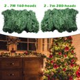 thumbnail image 1 of Christmas Wreath Garland Hanging Xmas Ornaments Window Door Decor Christmas Party Decoration Kids Christmas Gift Wreath Flowers, 1 of 5
