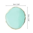 thumbnail image 4 of Unique Bargains 1 Pc Portable Round Nail Art Palette Blue Gold Tone, 4 of 7