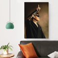 thumbnail image 4 of Poster Junior H Black And White Singer Wall Art Poster Gifts Bedroom Prints Home Decor Hanging Picture Canvas Painting Posters 24x36inch(60x90cm), 4 of 6