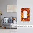 thumbnail image 5 of Disketp Sunflower4 Decorator Light Switch or Receptacle Outlet Wall Plate Decorator Wall Plate Child Safe Outlet Cover-Style U, 5 of 6