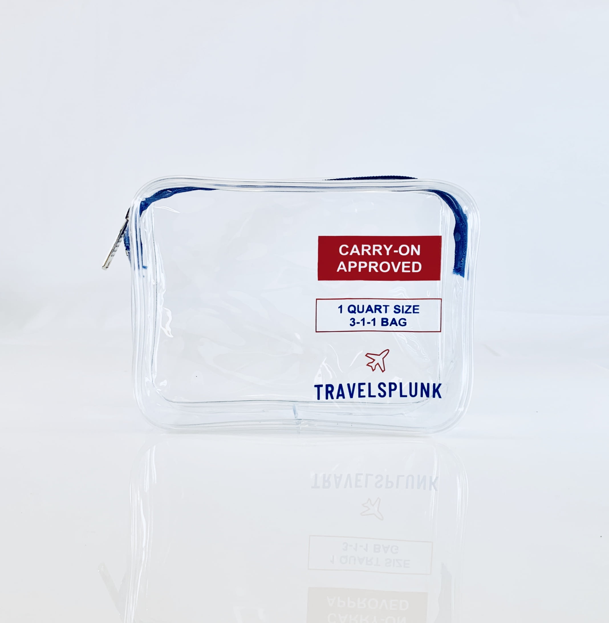 TS CarryOn Approved Clear Toiletry Bag
