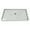 Off-White Hexagon, variant on Transolid FPT6032L-SW Pre-Tiled 60" X 32-1/4" Rectangular Shower Base - White Square