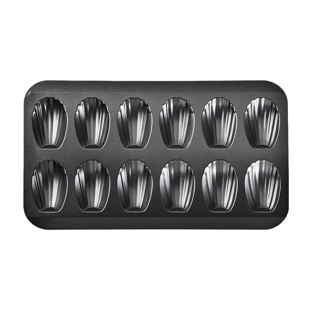 Monstrate Bandeja para hornear antiadherente y apto para lavavajillas, molde para hornear, distribución uniforme del calor, molde para hornear Herramientas y accesorios para hornear negro