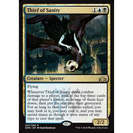 MtG Guilds of Ravnica Rare Thief of Sanity #205