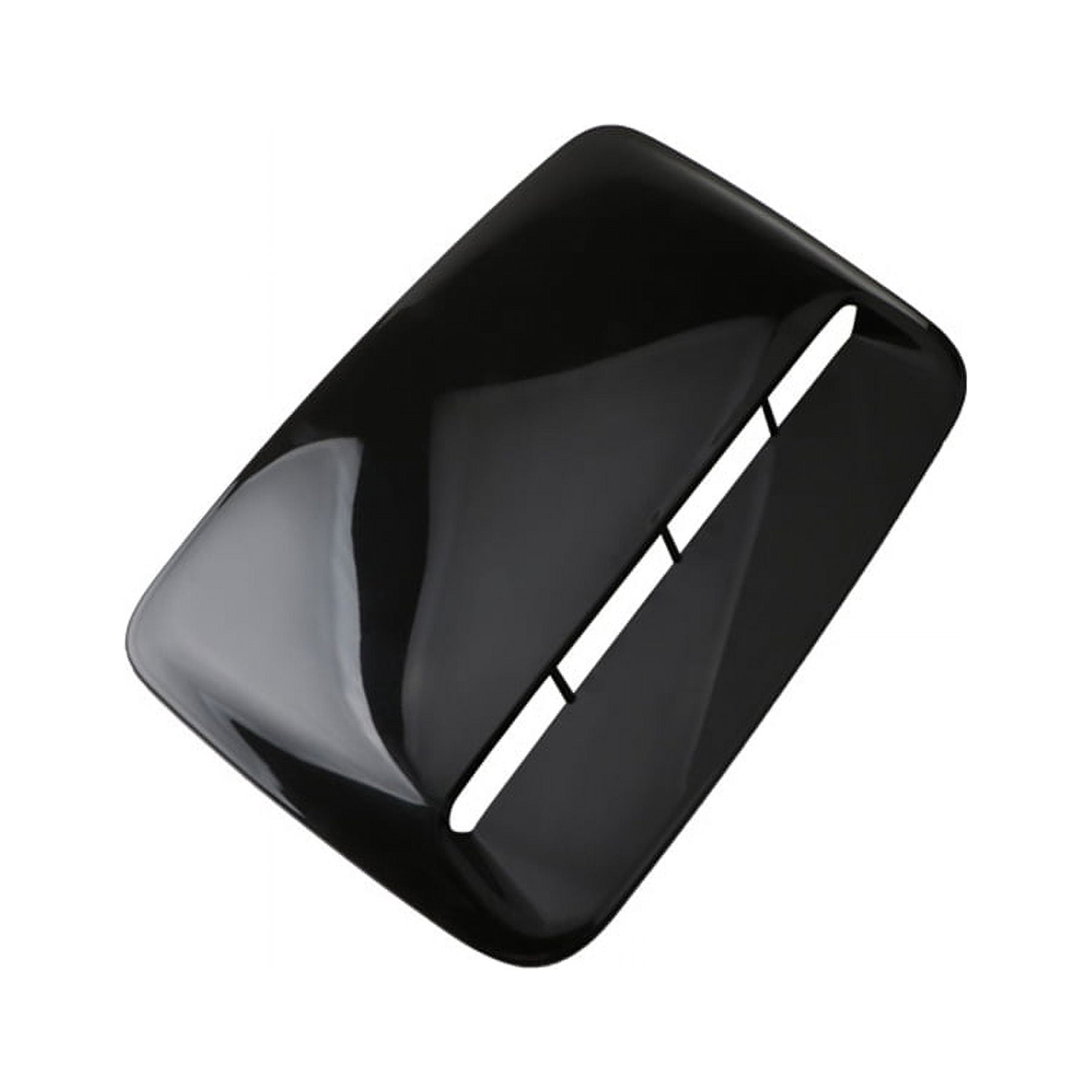 Zyutaosan Glossy Black Abs Car Air Flow Intake Hood Scoop Vent Bonnet Decorative Cover Universal