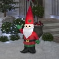 thumbnail image 2 of Airblown LED 4FT Holiday Christmas Gnome Inflatable, 2 of 5