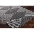 thumbnail image 6 of Surya Eagean EAG-2348 63 x 91" Rectangle Fabric Rug in Black/Charcoal/Light Gray, 6 of 7