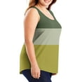 thumbnail image 2 of fatyb Plus Size Tank Tops for Women Casual Sleeveless Summer Shirts Loose Womens Flowy Tunic Blouses, 2 of 6